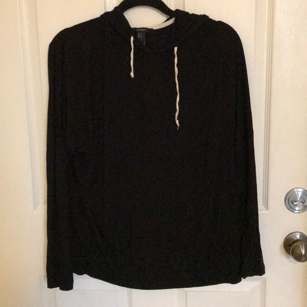 Black hoodie